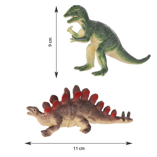 Veľká sada figúrok dinosaurov Animal Park 12ks pre deti ako darček
