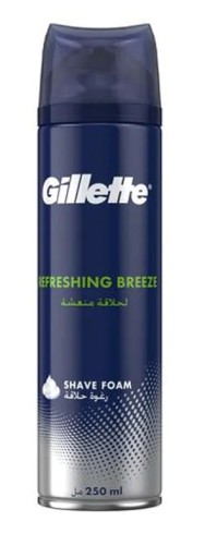 Pena na holenie Gillette Refreshing Breeze 250 ml