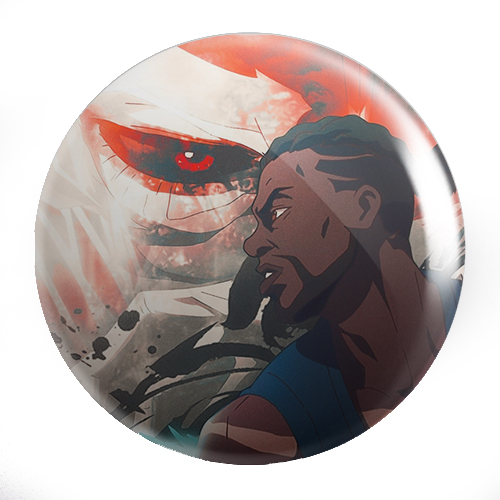 Anime Yasuke Pins VEĽKÝ VÝBER