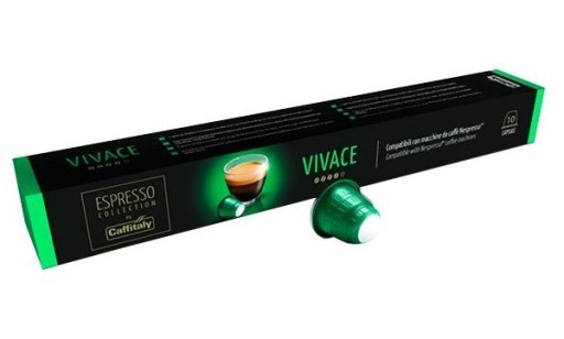 Caffitaly VIVACE Nespresso systém 10 kapsúl