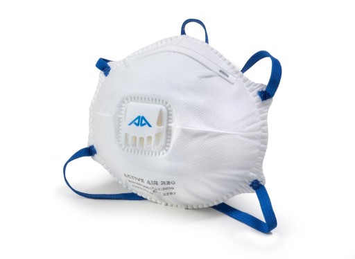 Mušľová filtračná maska s ventilom Air-R20 FFP2D
