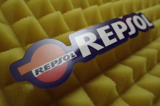 REPSOL 46 NÁLEPKA NÁLEPKA 14 x 2,9 cm