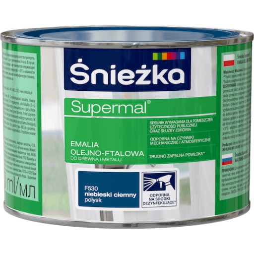 Supermal tmavomodrá F530 0,4L