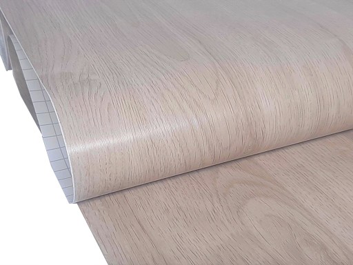 45cm Samolepiaca drevená dyha Dub MINIMAL - CAFFE LATTE