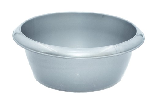 KRÚHA PLASTOVÁ MISKA DO MIKROVLNKY 1,1 LITER 20CM MKM2 STRIEBORNÁ/ŠEDÁ