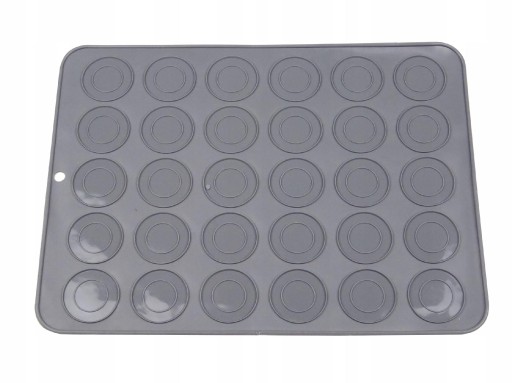 Silikónová forma na sušienky, COOKIES, makrónky, 30 ks