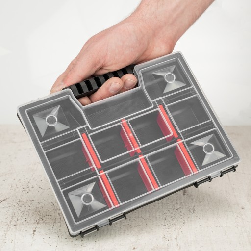 ORGANIZÁTOR NÁRADIA NASTAVITEĽNÉ PREDIEĽKY box