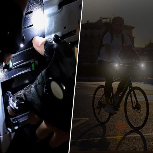SÚPRAVA RUKAVICE LED LIGHT PRAVÁ A ĽAVÁ - SÚPRAVA ZNAČKY GLOVELITE