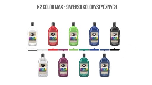 Farbiaci vosk - K2 COLOR MAX 500 ml NAVY BLUE