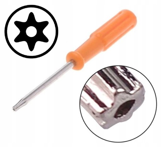 BEZPEČNOSTNÝ SKRUTKOVAČ T8 TORX PRE XBOX ONE, 360 PADS