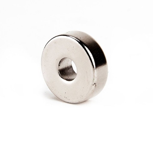 Neodymový prstencový magnet 20 mm x 5 mm