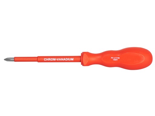 IZOLOVANÝ SKRUTKOVAČ PH1x100MM 1000V RICHMAN C5304