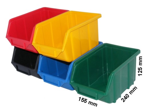 Úložný kontajner Ecobox 155x240x125mm Organizér