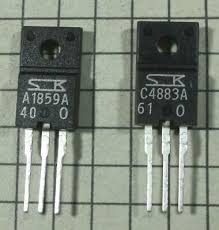 2SA1859A 2SC4883A PÁR 180V 1A 20W 120MHz