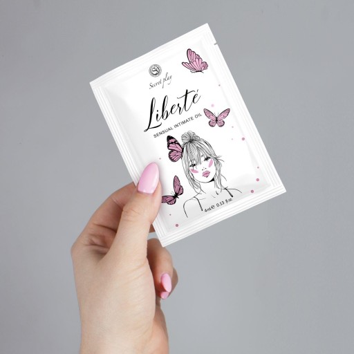 Hydratačný intímny krémový gél pre ženy - LIBERTÉ INTIMATE OIL 4 ML