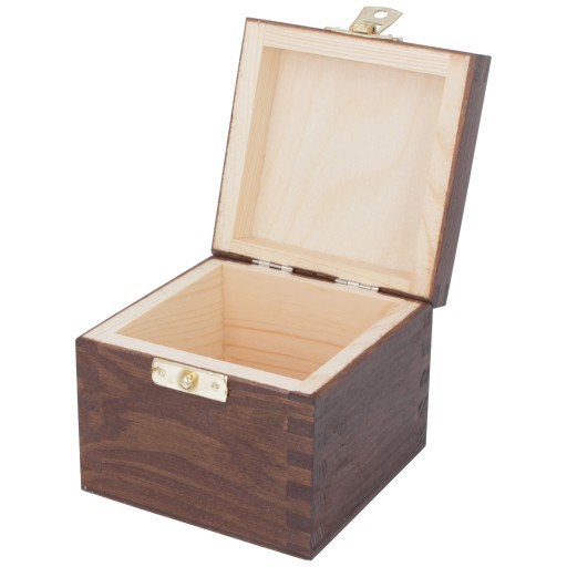 BOX drevený kontajnerový box 10x10 HNEDÁ