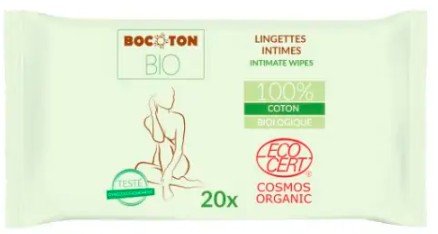 Bocoton obrúsky na intímnu hygienu 20 ks.