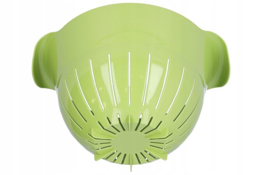 CEDNÍK, CEDNÍK, sitko, priemer 23,5 cm, rúčky, univerzálne použitie, 2,5 l, zelený
