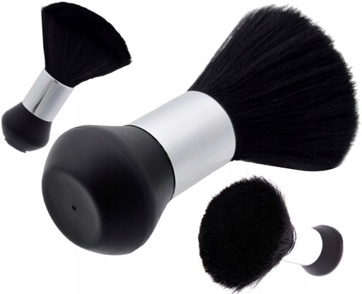 BRUSH Black NECK KADERNÍCKE VLASY Holičské štetiny
