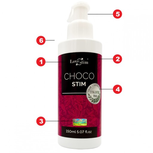 CHOCO STIM STIMULUJÚCI GÉL S ČOKOLÁDOVOU VÔŇOU 150