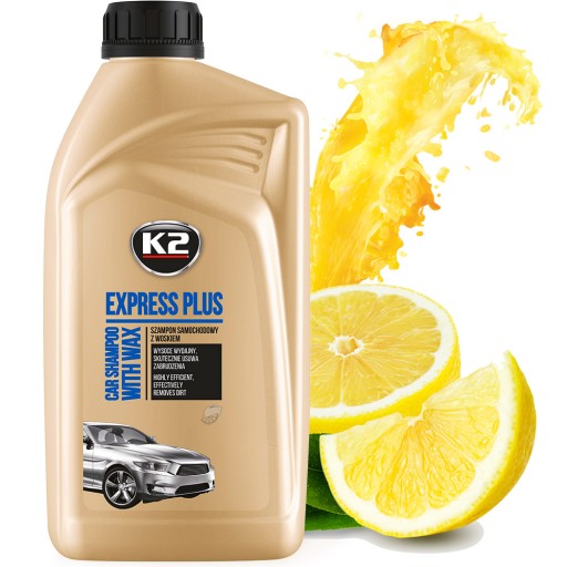K2 EXPRESS PLUS EFEKTÍVNY AUTOŠAMPÓN S AUTOVOSKOM 1L