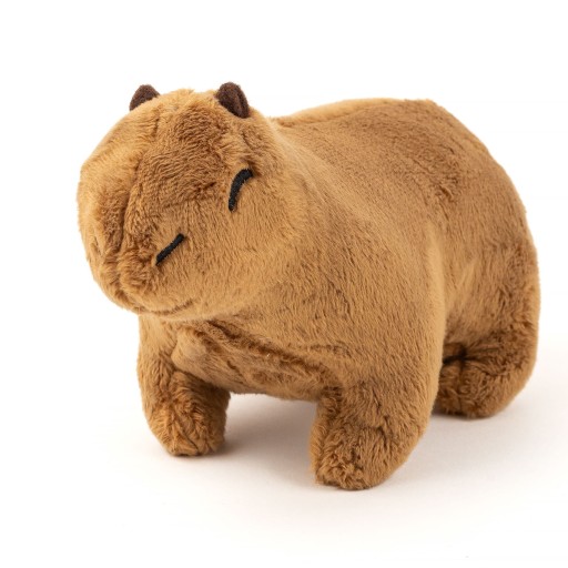 MASKOT CAPYBARA PRE DETI ROZTOMNÝ PLYŠOVÝ VANKÚŠ NA MAJLENIE 20 CM HIT