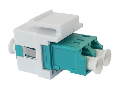 FIBER-OPTIC LC DUPLEX MultiMode optický konektor, typ KEYSTONE