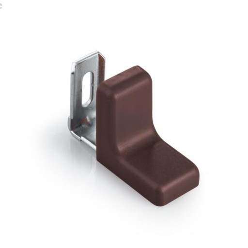 Nábytkový uholník Wenge 29x29x17 mm 10 ks.