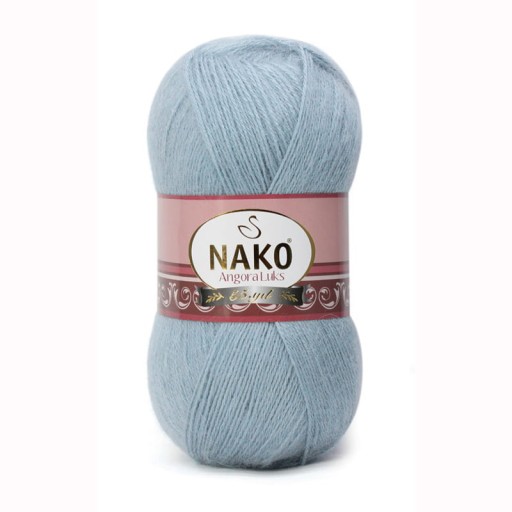 Nako Angora Luks 12408 Modrá
