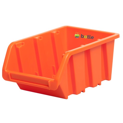 Dielenský kontajner kontajner 120x195x90mm Oranžový