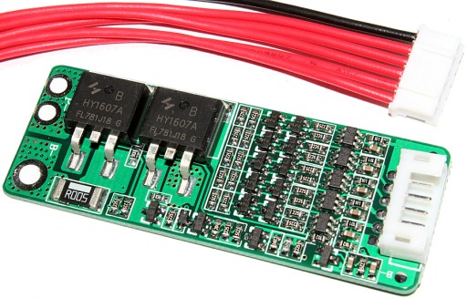 BMS modul 5s 15A Li-ion 18650 18V 18,5V nabíjačka
