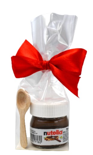 Nutella Mini Cream poďakovanie darček pre hostí darček ku Dňu detí