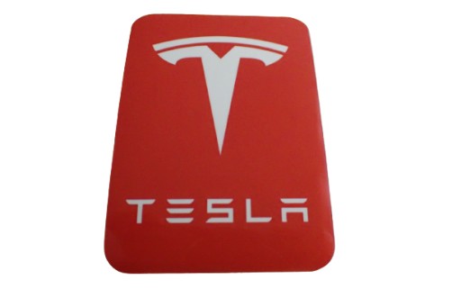 NÁLEPKA TESLA NÁLEPKA 5 x 7,2 cm