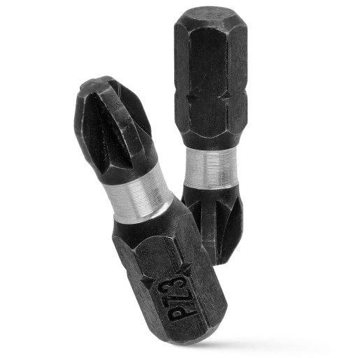 Nárazový bit PZ3 Nárazový bit 25mm | Nárazový bit pre skrutkovač 2 ks.