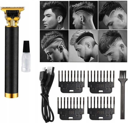 Zastrihávač fúzov + príslušenstvo + 4 nástavce