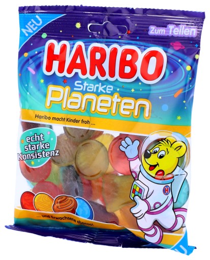 Cola Planeta Ovocné želé HARIBO Planeten 175g DE