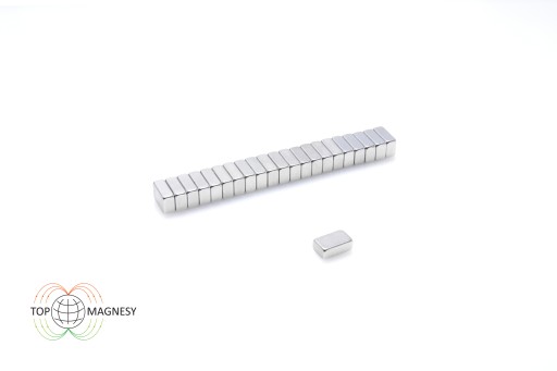 Neodymový tanierový magnet MPŁ 8x5x3 N38 10 ks