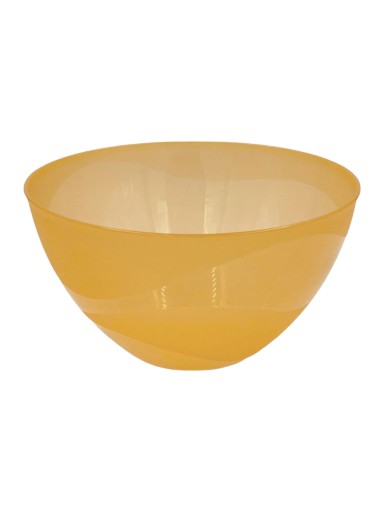 VEĽKÁ PLASTOVÁ MISKA VLNA 4,5L 26CM ORANŽOVÁ