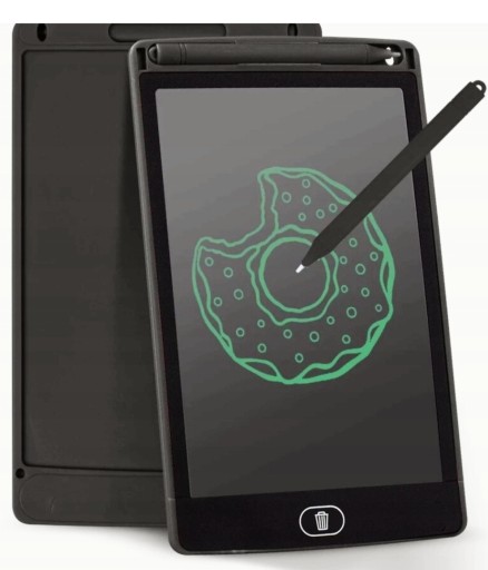 VEĽKÝ GRAFICKÝ TABLET KRESLENIE A PÍSANIE 8,5'' dotykové pero PRE DETI