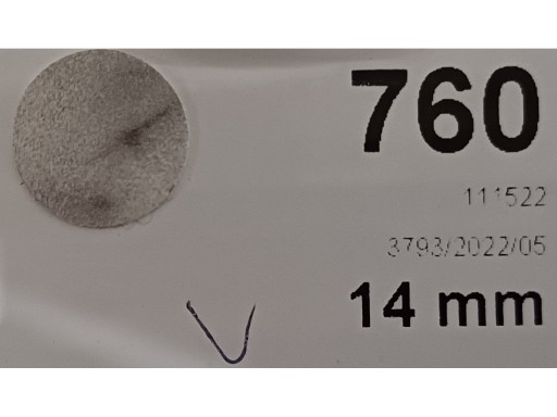 Samolepiaca čiapočka fi 14/760 list = 25 ks) Fo