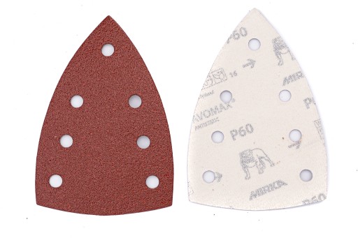 MIRKA DELTA BRÚSNY PAPIER SO 7 DIERKAMI NA VELCRO/20KS