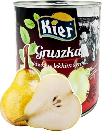 WILLIAMS hruška 840g POL v sirupe light