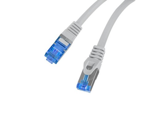PATCHCORD CAT.6A S/FTP LSZH CCA 0,25M GREY FLUKE PASSED LANBERG Z32677