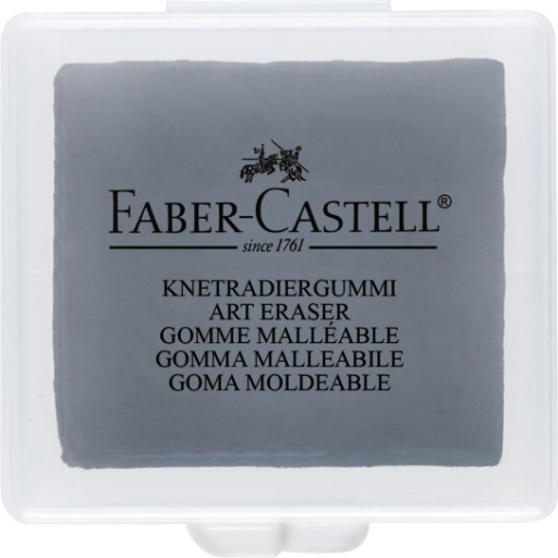 Guma na chlieb v sivom boxe Faber-Castell