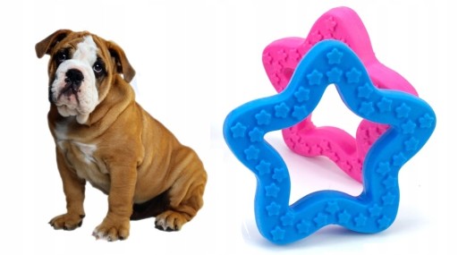 HRAČKA Z GUMOVÉHO HRUBÁKA PRE PSA MAČKA STAR PUPPY FET