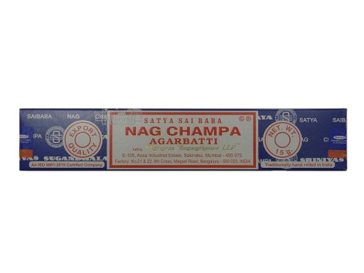 Indické kadidlo - SAI BABA - SATYA NAG CHAMPA