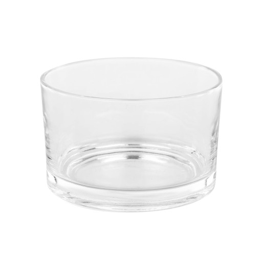 Edwanex sklenená miska na šalát, jednoduchá miska na šalát, 11 cm, 350 ml