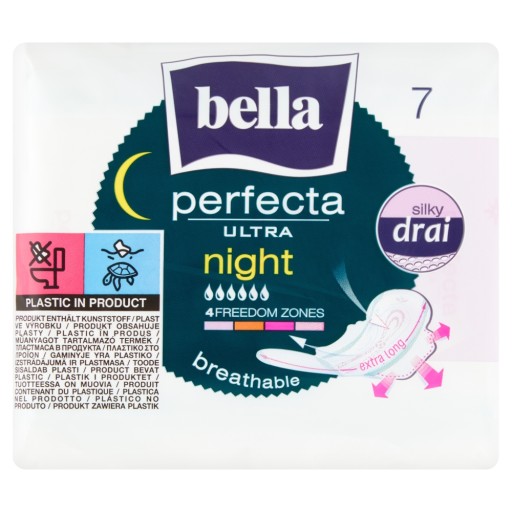 Hygienické vložky Bella Ultra Night Silky Dry A_7