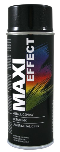 Maxi lak v spreji Metalická farba čierna 400