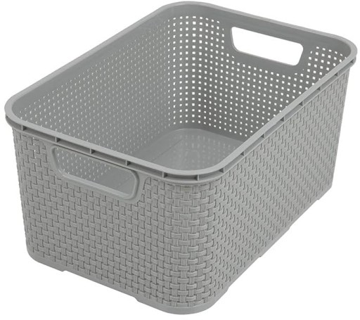 BRANQ - Ratanový kôš - plastová nádoba - kôš - box - 7L